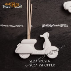 Bomboniera Claraluna CL20371 Diffusore Vespa in Gesso con essenza