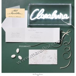 Bomboniera Claraluna 24182 Diffusore cuore silver